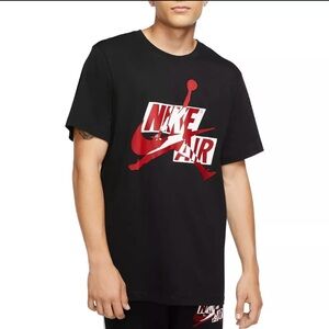 Nike Jordan T-Shirt Jumpman Air HBR Classic Athletic Gym Short Sleeve T-Shirt